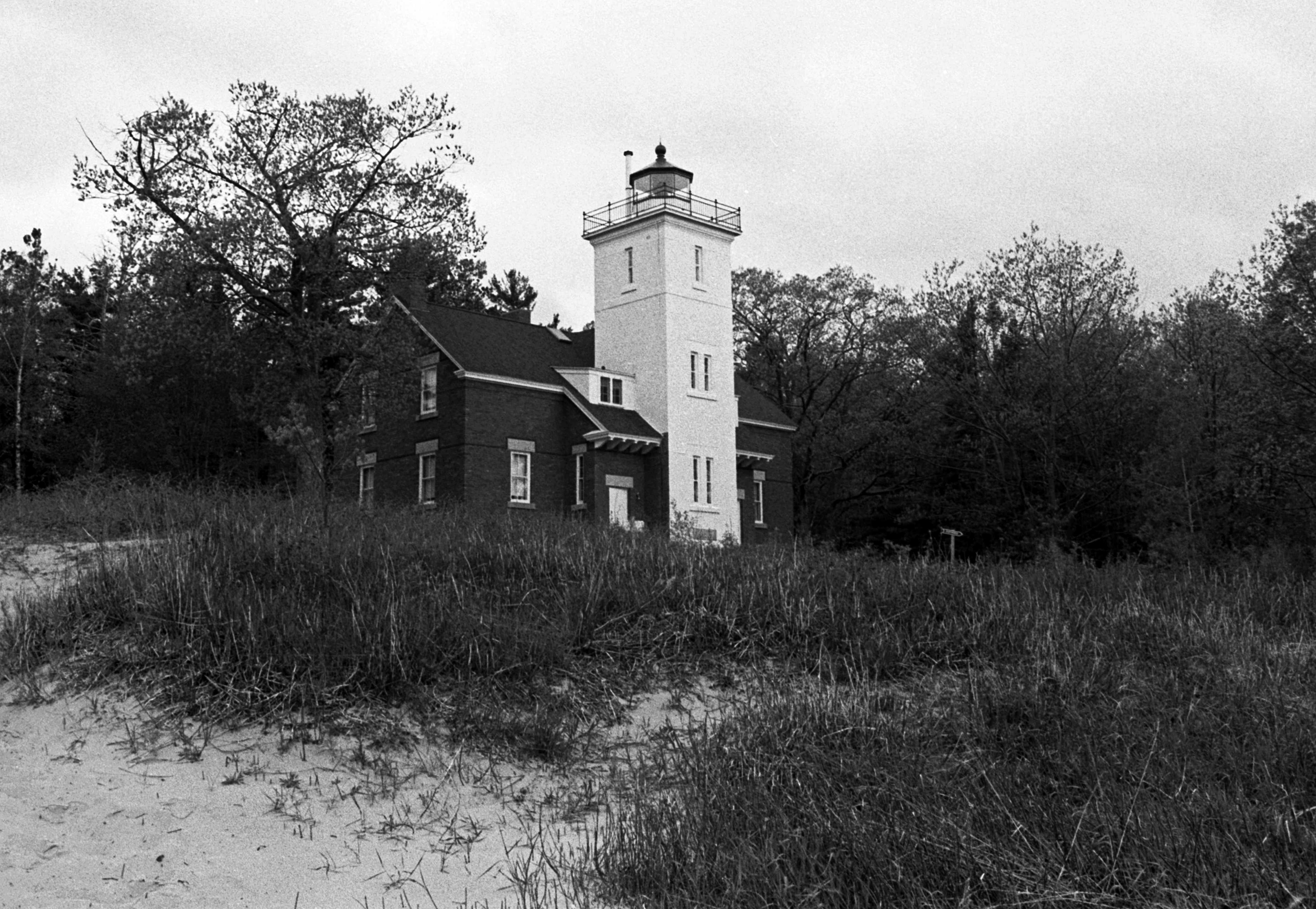 FORTY MILE POINT LIGHTHOUSE  MI